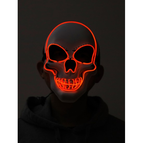 Light-Up Skull Mask - Assorted