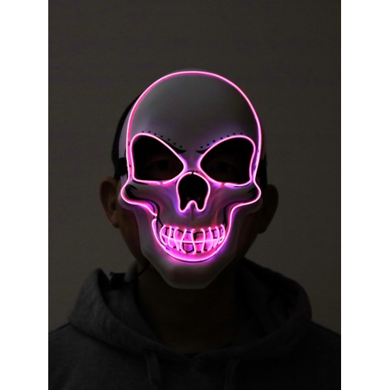 Light-Up Skull Mask - Assorted