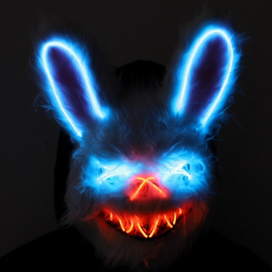 Light-Up Bunny Mask - Assorted Light-Up Bunny Mask - Assorted