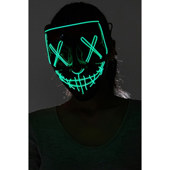 Light-Up X Eyes Mask - Assorted Light-Up X Eyes Mask - Assorted