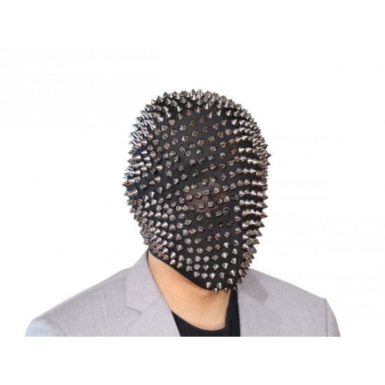 Silver Spikes Full Head Mask Silver Spikes Full Head Mask