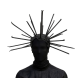 Black Spike Full Head Mask