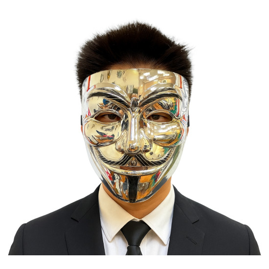 Silver Vendetta Mask Silver Vendetta Mask