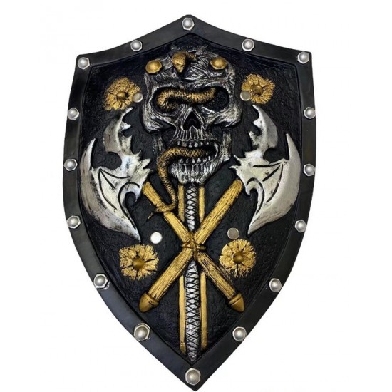 Skull And Axe Warrior Shield Skull And Axe Warrior Shield