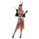 Gold Sequin Flapper Dress - Large