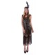 Gold Diamond Flapper Dress - Medium