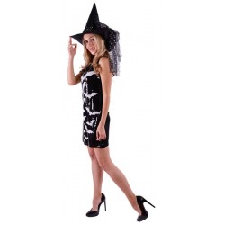 Bat Sequin Witch Dress - Large Bat Sequin Witch Dress - Large