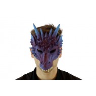 Dark Purple Dragon Mask
