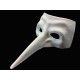 White Long Nose Mask