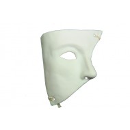 White Triangle Half Mask