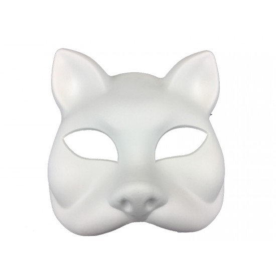 White Cat Mask White Cat Mask
