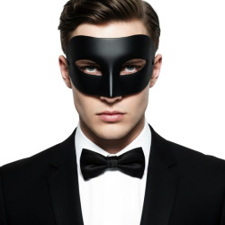 Black Half Mask