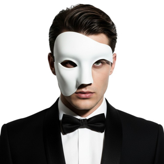 White Phantom Mask