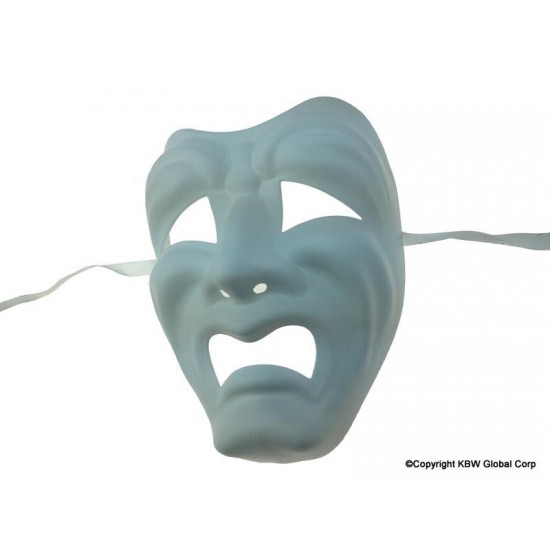 White Tragedy Theater Mask White Tragedy Theater Mask