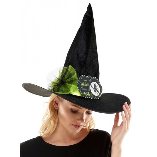 Funny Green Witch Hat Funny Green Witch Hat