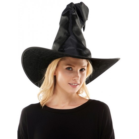 Black Twisted Witch Hat Black Twisted Witch Hat