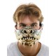 Silver & Gold Oni Tusks Mask